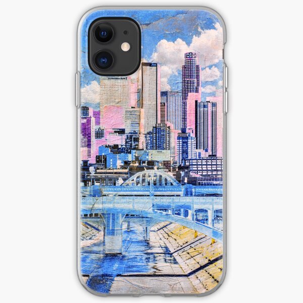 Los Angeles in Baby Colors iPhone Soft Case