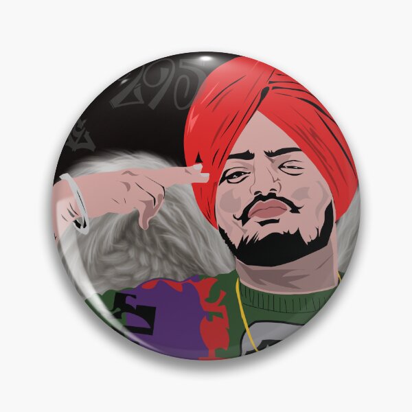 Item preview, sidhu moose wala angel wings with halo designed and sold by illustrational0.