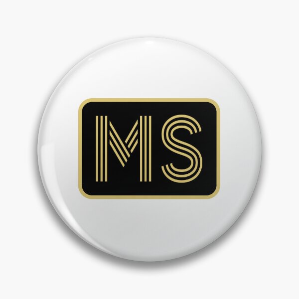 Item preview, MS Initials Gold Geometric Letters designed and sold by Jeallan Designs.