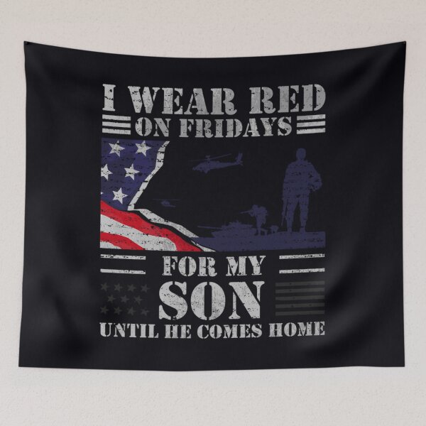 Item preview, Red Friday 	s For Veteran Military Son Remember Everyone Deployed  	 designed and sold by sftpyberkg30.