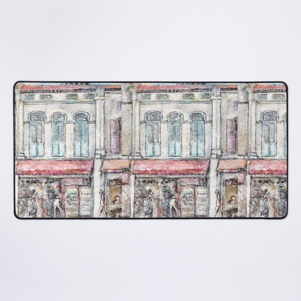 Item preview, Temple street, Chinatown, Singapore designed and sold by gordonartist1.