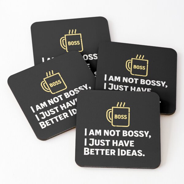 Item preview, I'm not bossy I just have better ideas - Creative T-Shirt designed and sold by pixdesigns.