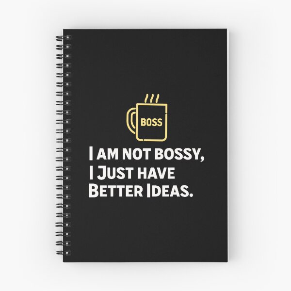 Item preview, I'm not bossy I just have better ideas - Creative T-Shirt designed and sold by pixdesigns.
