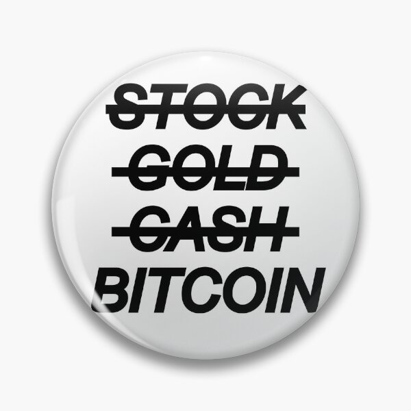 Item preview, Not Stock Gold or Cash But Bitcoin designed and sold by WhitepaperStyle.