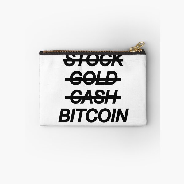 Item preview, Not Stock Gold or Cash But Bitcoin designed and sold by WhitepaperStyle.
