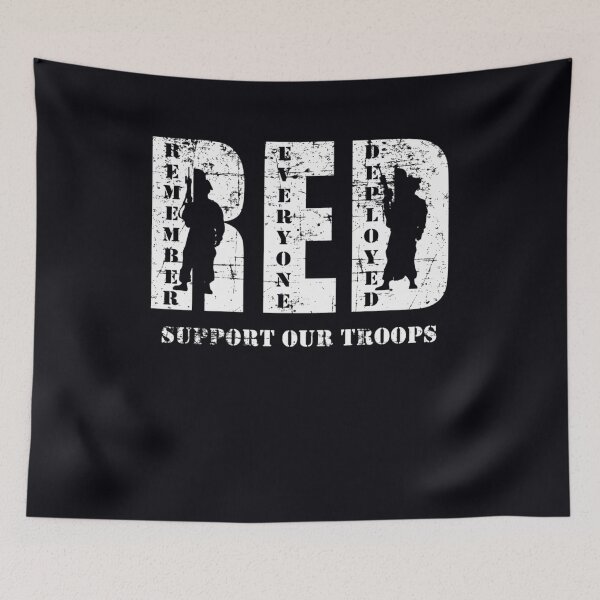 Item preview, Red Friday Wear Red On Friday Remember Everyone Deployed American Soldier   	 designed and sold by sftpyberkg30.