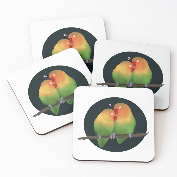 Item preview, Sun Conures in Love designed and sold by Cloversdesign.