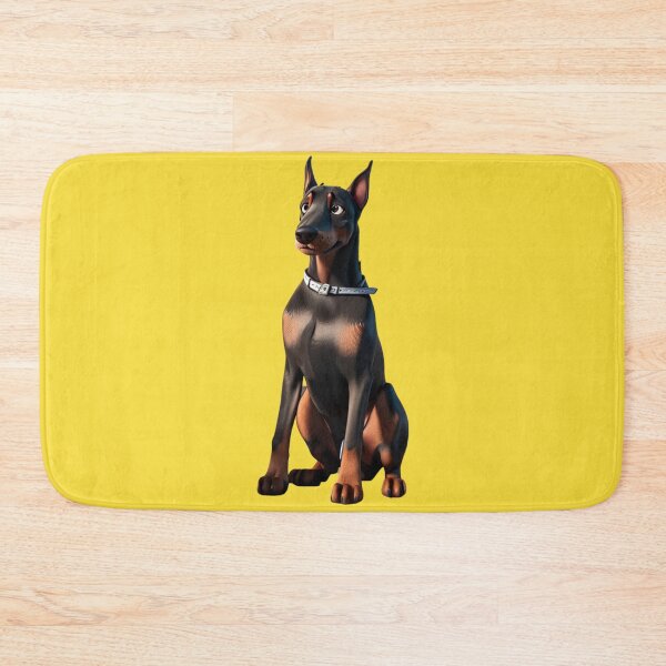 Item preview, Animated Doberman in 3D style designed and sold by ChickNickStudio.