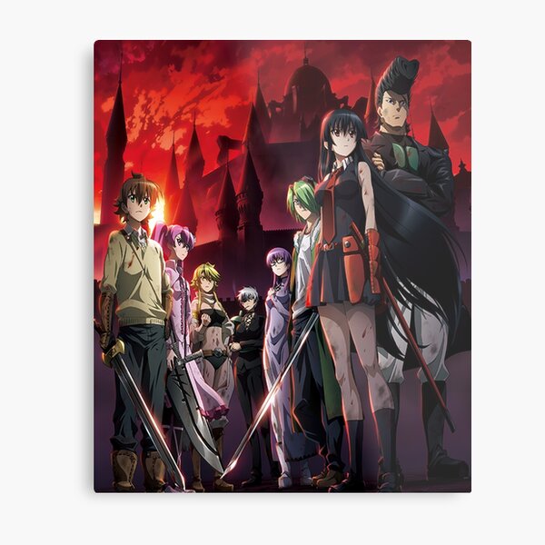 Akame Ga Kill Characters' Poster, picture, metal print, paint by PRAM ON  FIRE