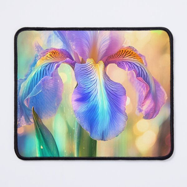 Item preview, Glowing Irises designed and sold by Art by Lilia.
