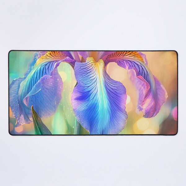 Item preview, Glowing Irises designed and sold by Art by Lilia.