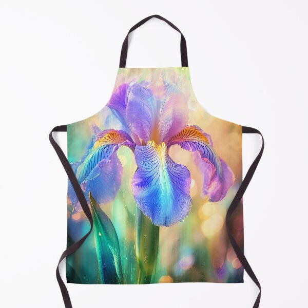 Item preview, Glowing Irises designed and sold by Art by Lilia.