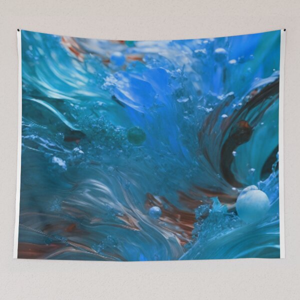 Item preview, Abstract Blue Art  designed and sold by Rell1970.