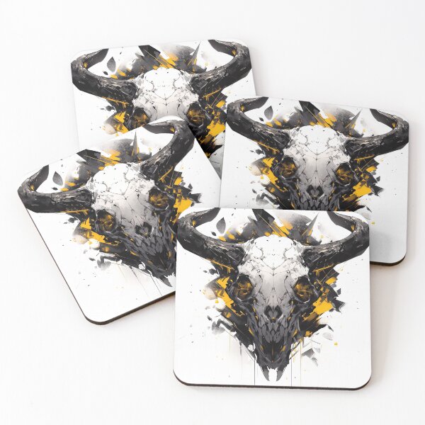 Item preview, Buffalo Skull designed and sold by Splatter-arts.