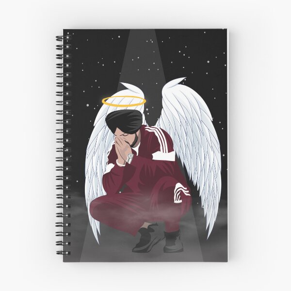 Item preview, sidhu moose wala angel wings designed and sold by illustrational0.