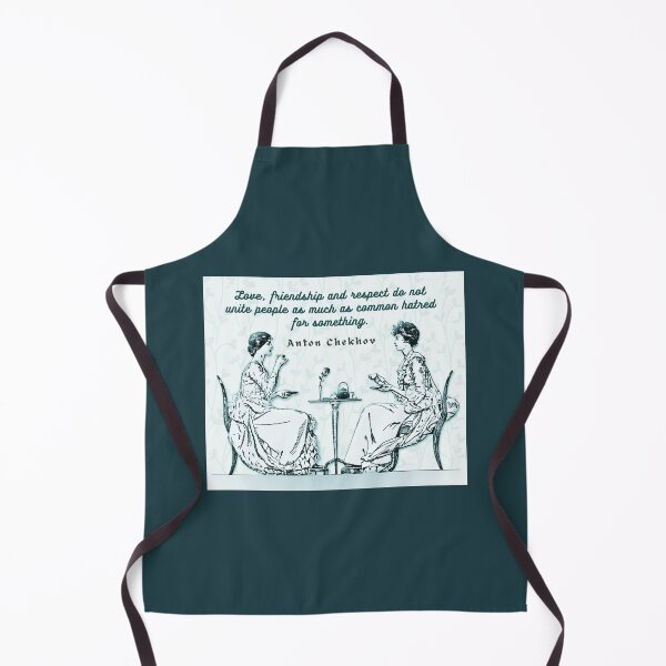 Item preview, Anton Chekhov Funny Quote about common hatred: “Love, friendship and respect do not unite people...” designed and sold by artbleed.