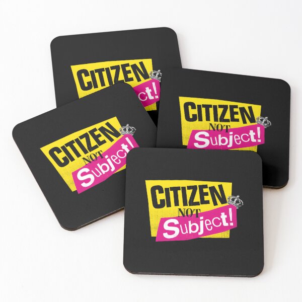Aperçu de l'œuvre Citoyen non sujet ! Classique créée et vendue par cciukslbm85.