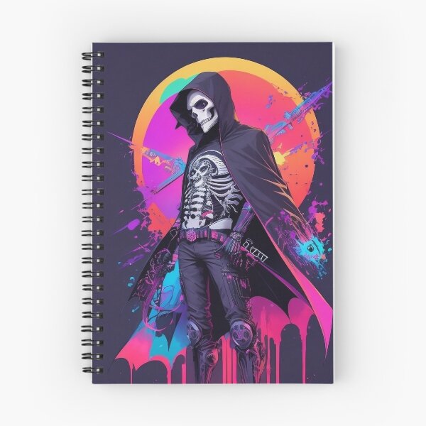 Item preview, Caped skeleton vampire designed and sold by MobileCanvas.