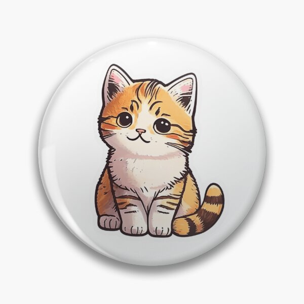Item preview, Cute cat sticker hand drawn designed and sold by MNFTs.