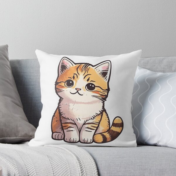 Item preview, Etiqueta engomada linda del gato dibujada a mano designed and sold by MNFTs.