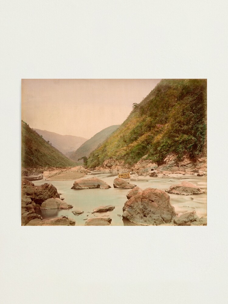 Alternate view of View of rapids, Kyoto Photographic Print