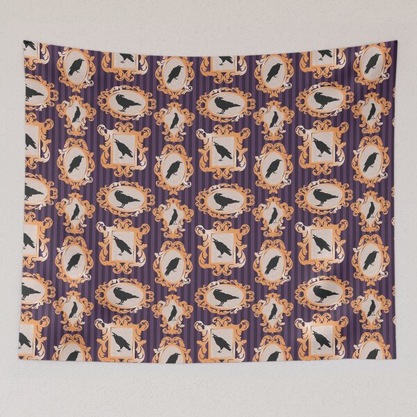 Item preview, Raven Gallery Wall-Purple Stripe designed and sold by Sarah Melendez.
