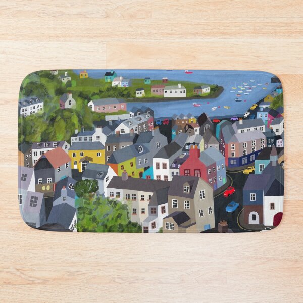 Item preview, Kinsale, Co Cork, Ireland with Colourful Houses By Irish Artist Carla Daly designed and sold by Carla Daly.