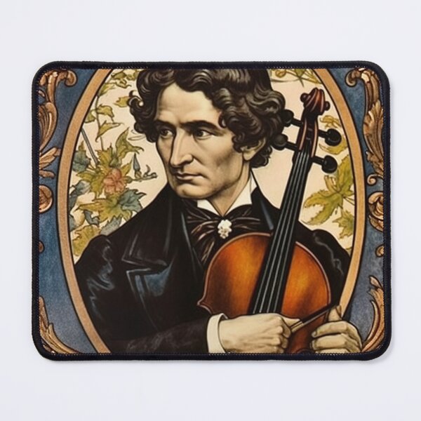 Item preview, Hector Berlioz musician designed and sold by ComicsFactory.