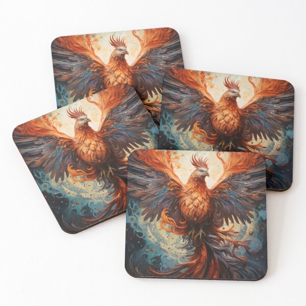Item preview, Firebird of Paradise 3 designed and sold by Red Witch Art.