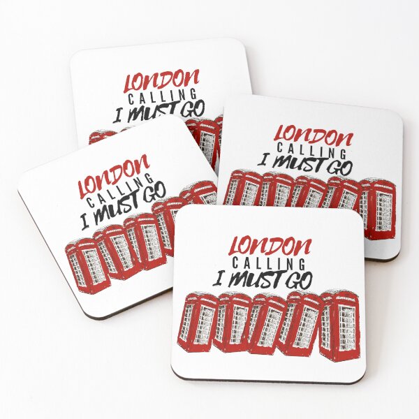 Item preview, London calling, I must go! - Red Phone Box designed and sold by unknownTraveler.