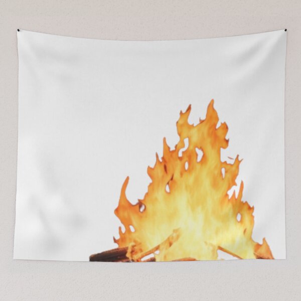 Item preview, a fire with brown bricks  designed and sold by mikaws.