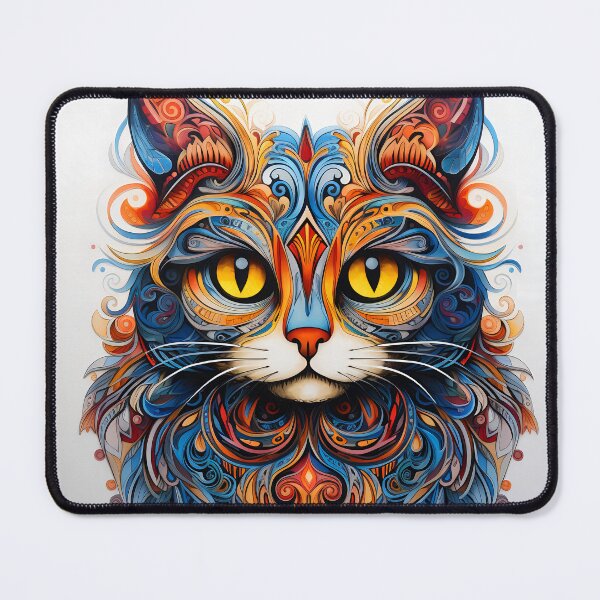 Item preview, Zentangle Cat designed and sold by Red Witch Art.