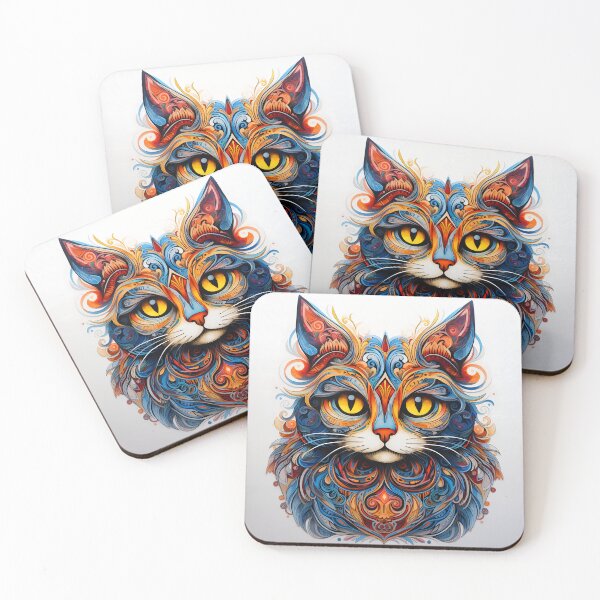 Item preview, Zentangle Cat designed and sold by Red Witch Art.