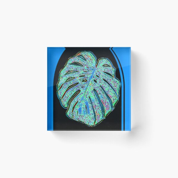Item preview, Monstera Stained Glass designed and sold by Daniel Janda.