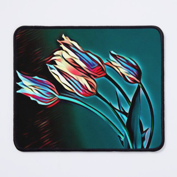 Item preview, Blue Tulips  designed and sold by Theresa Wheatley.