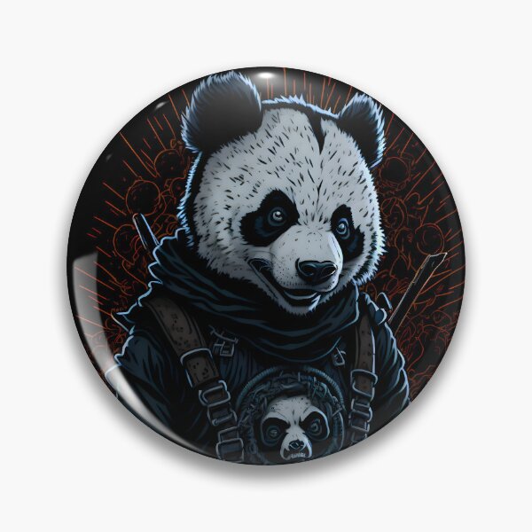 Item preview, Punk Panda Bear, Funky Aesthetic Design designed and sold by MoxieVibe.