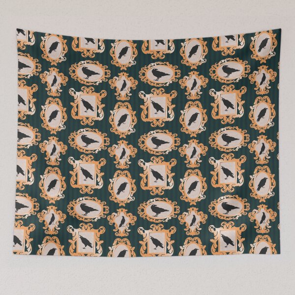 Item preview, Raven Gallery Wall-Green/Teal designed and sold by Sarah Melendez.