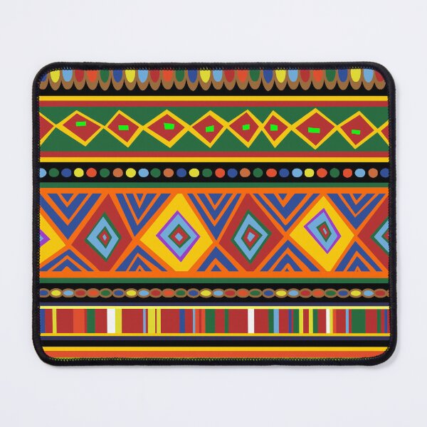 Item preview, Africa Ethnic Colorful Pattern Design designed and sold by BluedarkArt.