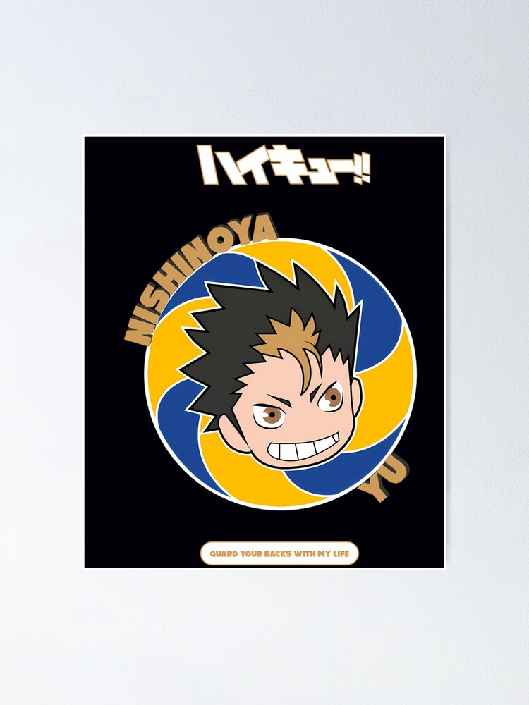 Character Haikyuu Nishinoya Ryuunosuke Matte Finish Poster Paper