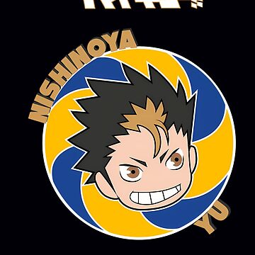 Character Haikyuu Nishinoya Ryuunosuke Matte Finish Poster Paper