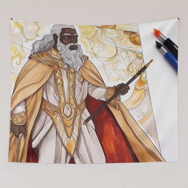 Item preview, Heimdall Norse mythology designed and sold by ComicsFactory.
