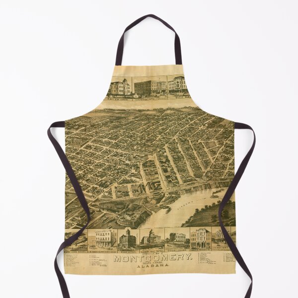 Item preview, Montgomery, Alabama (1887) designed and sold by allhistory.