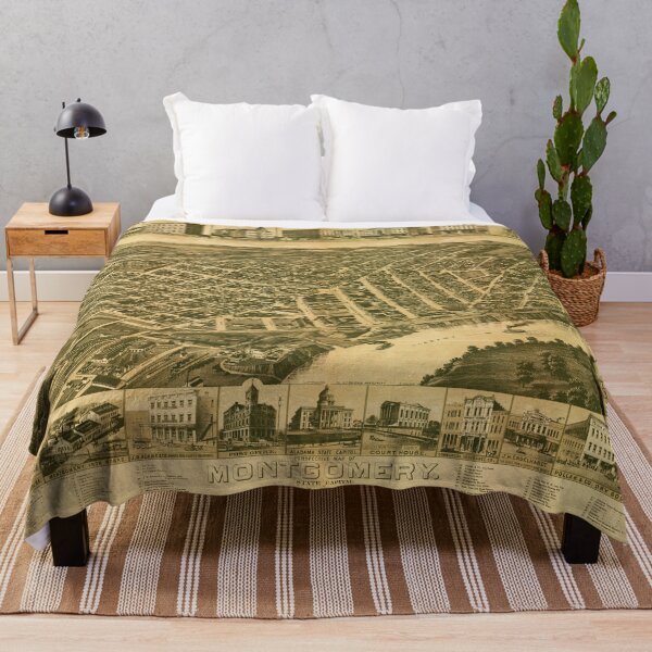 Item preview, Montgomery, Alabama (1887) designed and sold by allhistory.