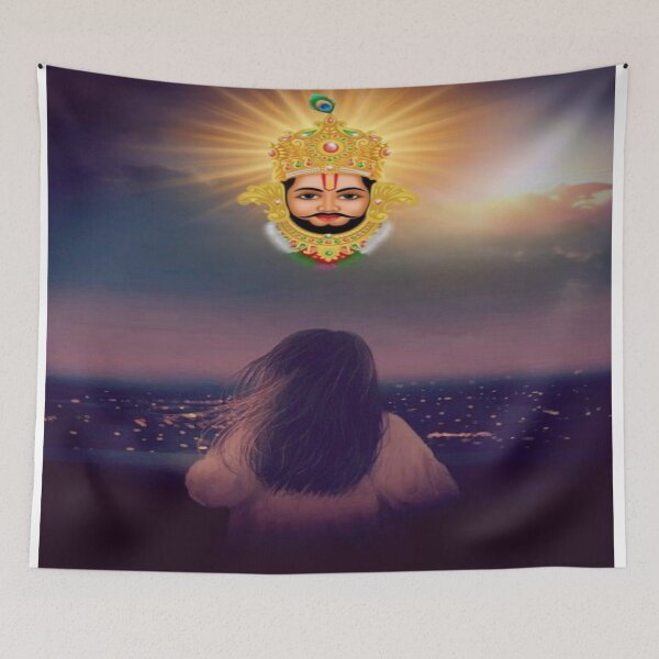 Item preview, Khatu shyam ji  designed and sold by The-design24.