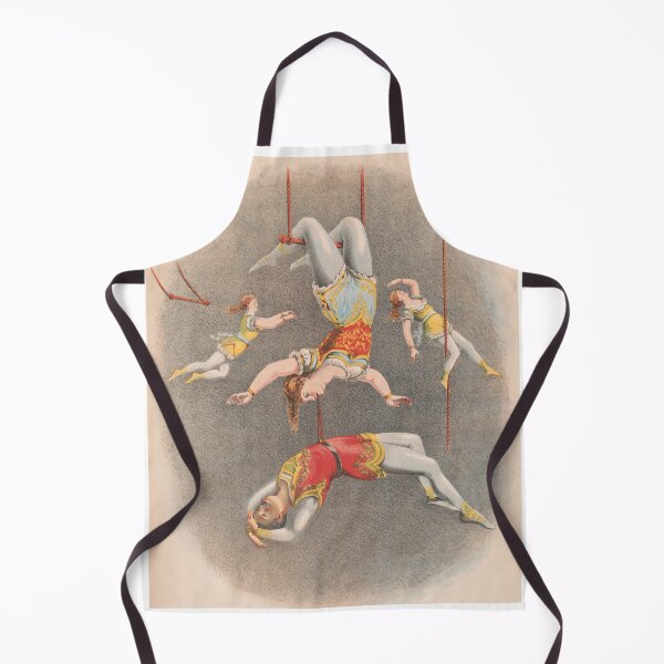 Item preview, STK501915A-Male and female trapeze performers, circa 1875. designed and sold by StocktrekImages.