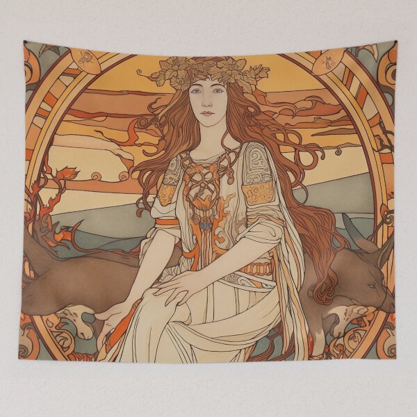 Item preview, Hel Norse mythology designed and sold by ComicsFactory.