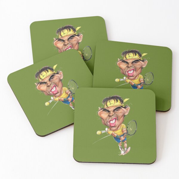 Item preview, Rafael Nadal cartoon    designed and sold by zolfadri.