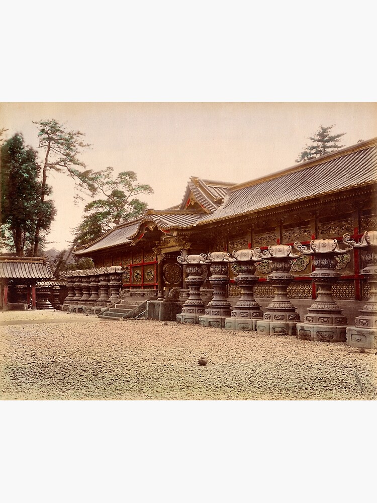 Temple at Shiba, Tokyo by Fletchsan