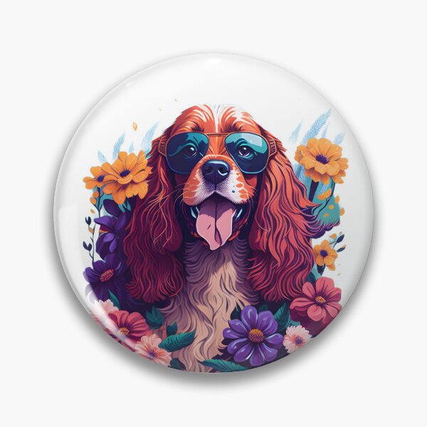 Item preview, Smiling cheerful dog with sunglasses designed and sold by TheCarthaginian.