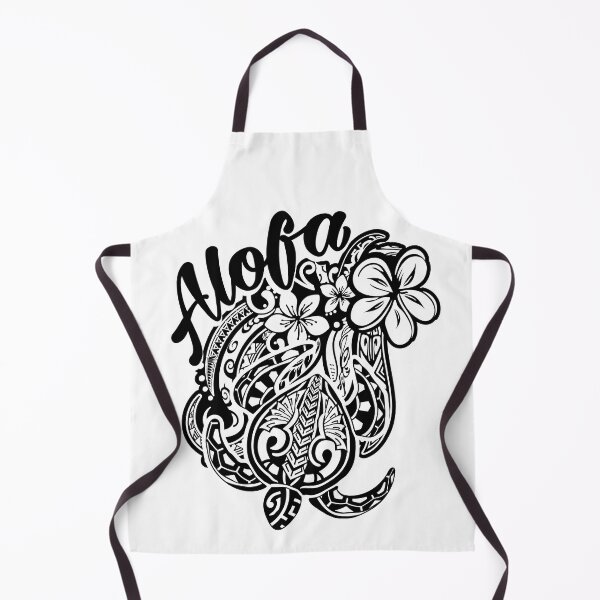 Item preview, Samoan Alofa Turtle And Floral Collage designed and sold by sunnthreads.